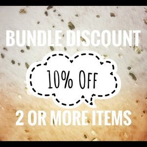 1 items Bundle 10% discount